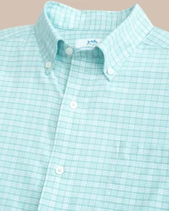 Coastal Passage Trailside Plaid Long Sleeve Sport Shirt<Southern Tide Online