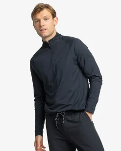 Cruiser Heather Quarter Zip Pullover<Southern Tide Discount