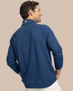 Cruiser Heather Quarter Zip Pullover<Southern Tide Discount