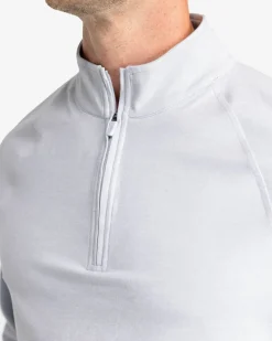 Cruiser Heather Quarter Zip Pullover<Southern Tide Discount