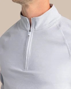 Cruiser Heather Quarter Zip Pullover<Southern Tide Discount