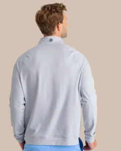 Cruiser Heather Quarter Zip Pullover<Southern Tide Discount