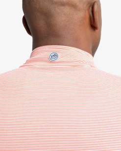 Cruiser Micro-Stripe Heather Quarter Zip<Southern Tide Best Sale