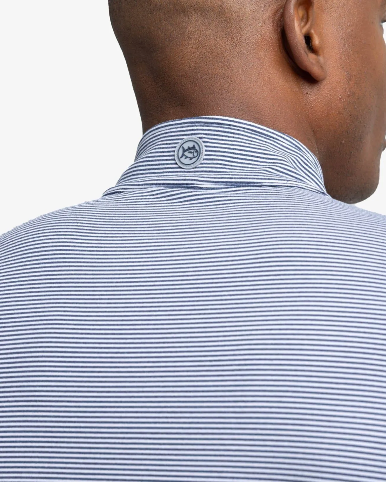 Cruiser Micro-Stripe Heather Quarter Zip<Southern Tide Best Sale