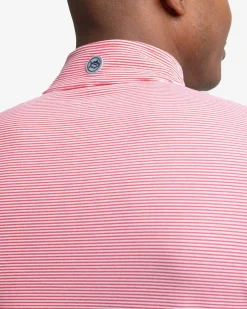 Cruiser Micro-Stripe Heather Quarter Zip<Southern Tide Best Sale