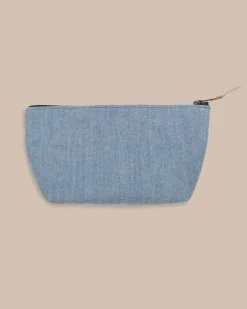 Denim Travel Pouch<Southern Tide Flash Sale