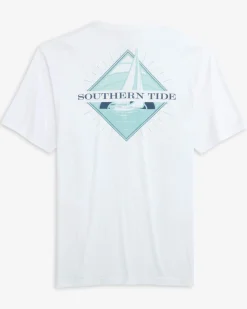 Diamond Sailing Short Sleeve T-Shirt<Southern Tide Clearance