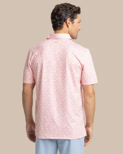 Driver Caps Off Printed Polo<Southern Tide Flash Sale