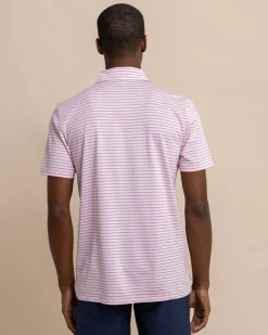 Driver Carova Stripe Polo Shirt<Southern Tide Store