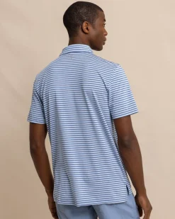 Driver Carova Stripe Polo Shirt<Southern Tide Store