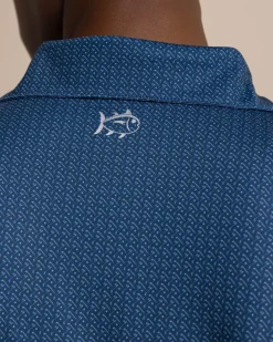 Driver Clubbin It Printed Polo<Southern Tide Shop