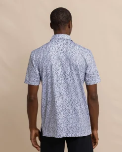 Driver Dazed And Transfused Printed Polo<Southern Tide Cheap