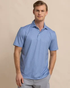 Driver Getting Ziggy With It Printed Polo<Southern Tide Cheap