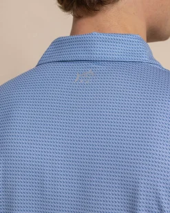 Driver Getting Ziggy With It Printed Polo<Southern Tide Cheap