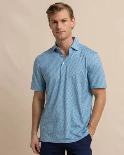 Driver Vacation Views Printed Polo<Southern Tide Outlet