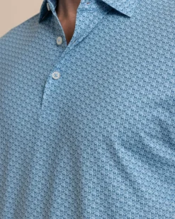 Driver Vacation Views Printed Polo<Southern Tide Outlet