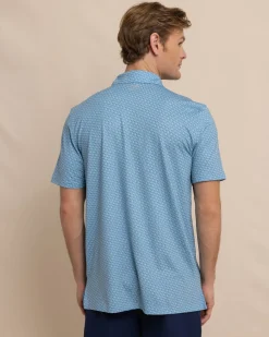 Driver Vacation Views Printed Polo<Southern Tide Outlet
