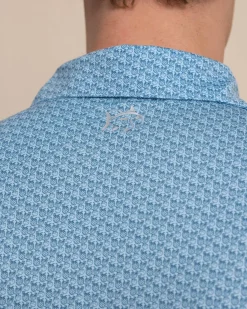Driver Vacation Views Printed Polo<Southern Tide Outlet