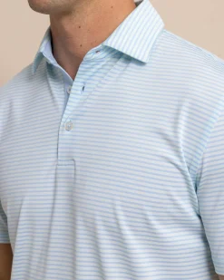 Driver Verdae Stripe Polo<Southern Tide Online