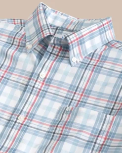 Durwood Plaid Intercoastal Sport Shirt<Southern Tide Best