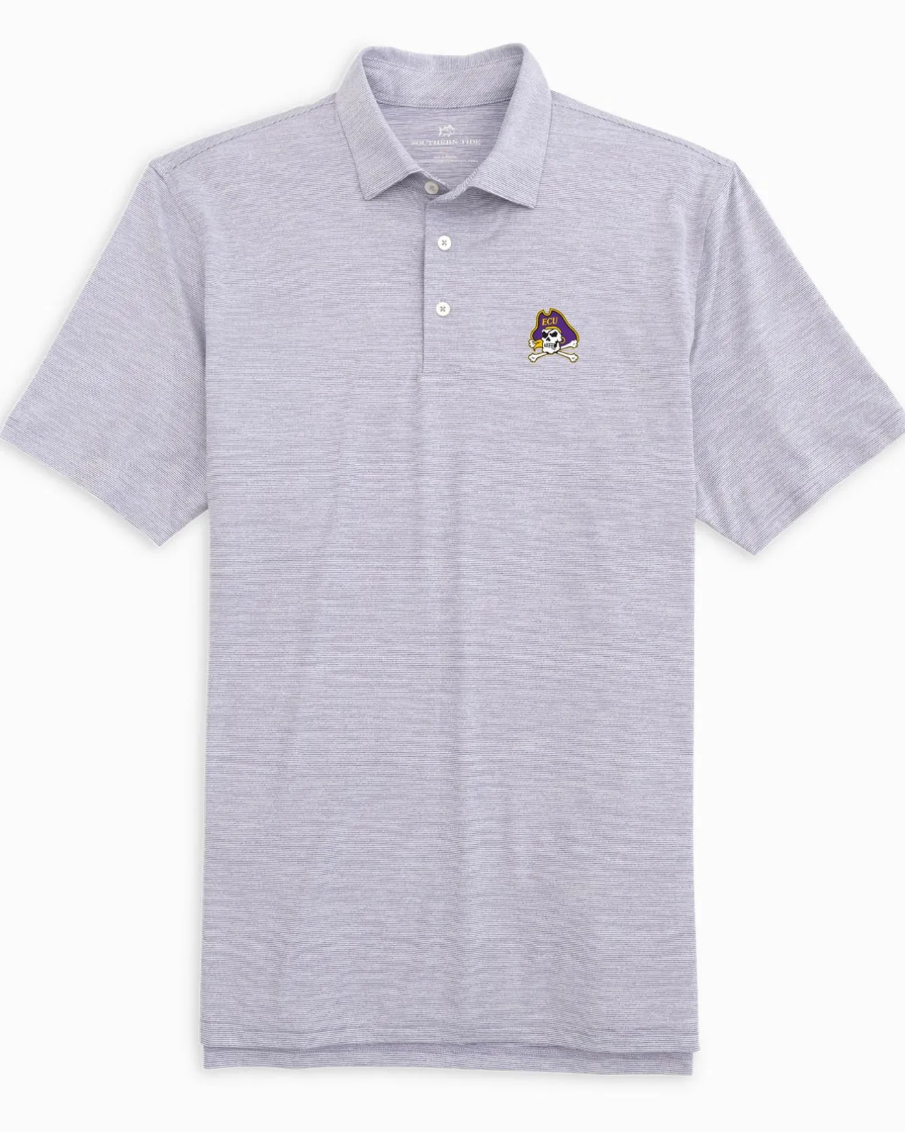 East Carolina Driver Spacedye Polo Shirt<Southern Tide Fashion