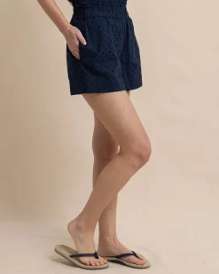 Elyse Eyelet Short<Southern Tide Outlet