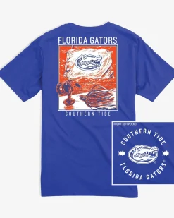 Florida Gators Fishing Flag T-Shirt<Southern Tide Store