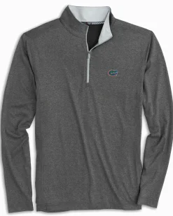 Florida Gators Flanker Quarter Zip Pullover<Southern Tide Clearance