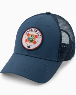Florida Patch Performance Trucker Hat<Southern Tide Outlet