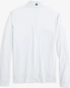 Fsu Seminoles Cruiser Micro-Stripe Heather Quarter Zip<Southern Tide Sale