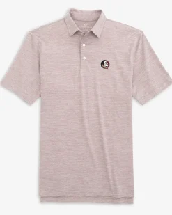 Fsu Seminoles Driver Spacedye Polo Shirt<Southern Tide New