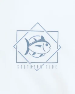 Geometric Striped Long Sleeve Performance T-Shirt<Southern Tide Online