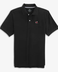 Georgia Bulldogs Skipjack Polo Shirt<Southern Tide Discount
