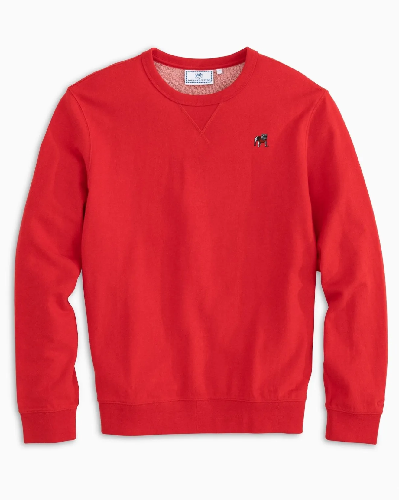 Georgia Bulldogs Upper Deck Pullover Sweatshirt<Southern Tide Clearance