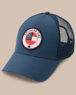 Georgia Patch Performance Trucker Hat<Southern Tide Discount
