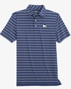 Georgia Southern Brrr°®-Eeze Desmond Stripe Polo<Southern Tide Store