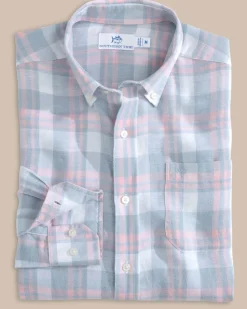 Headland Reedy Plaid Long Sleeve Sport Shirt<Southern Tide Discount