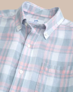 Headland Reedy Plaid Long Sleeve Sport Shirt<Southern Tide Discount