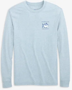 Heather Original Skipjack Long Sleeve T-Shirt<Southern Tide Flash Sale