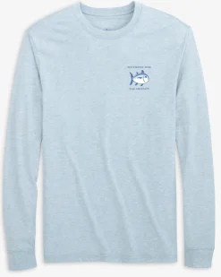 Heather Original Skipjack Long Sleeve T-Shirt<Southern Tide Flash Sale