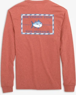 Heather Original Skipjack Long Sleeve T-Shirt<Southern Tide Flash Sale