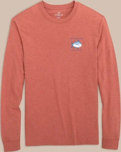 Heather Original Skipjack Long Sleeve T-Shirt<Southern Tide Flash Sale