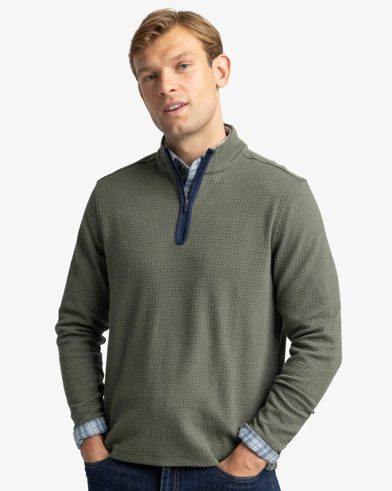 Heather Outbound Quarter Zip<Southern Tide Best Sale