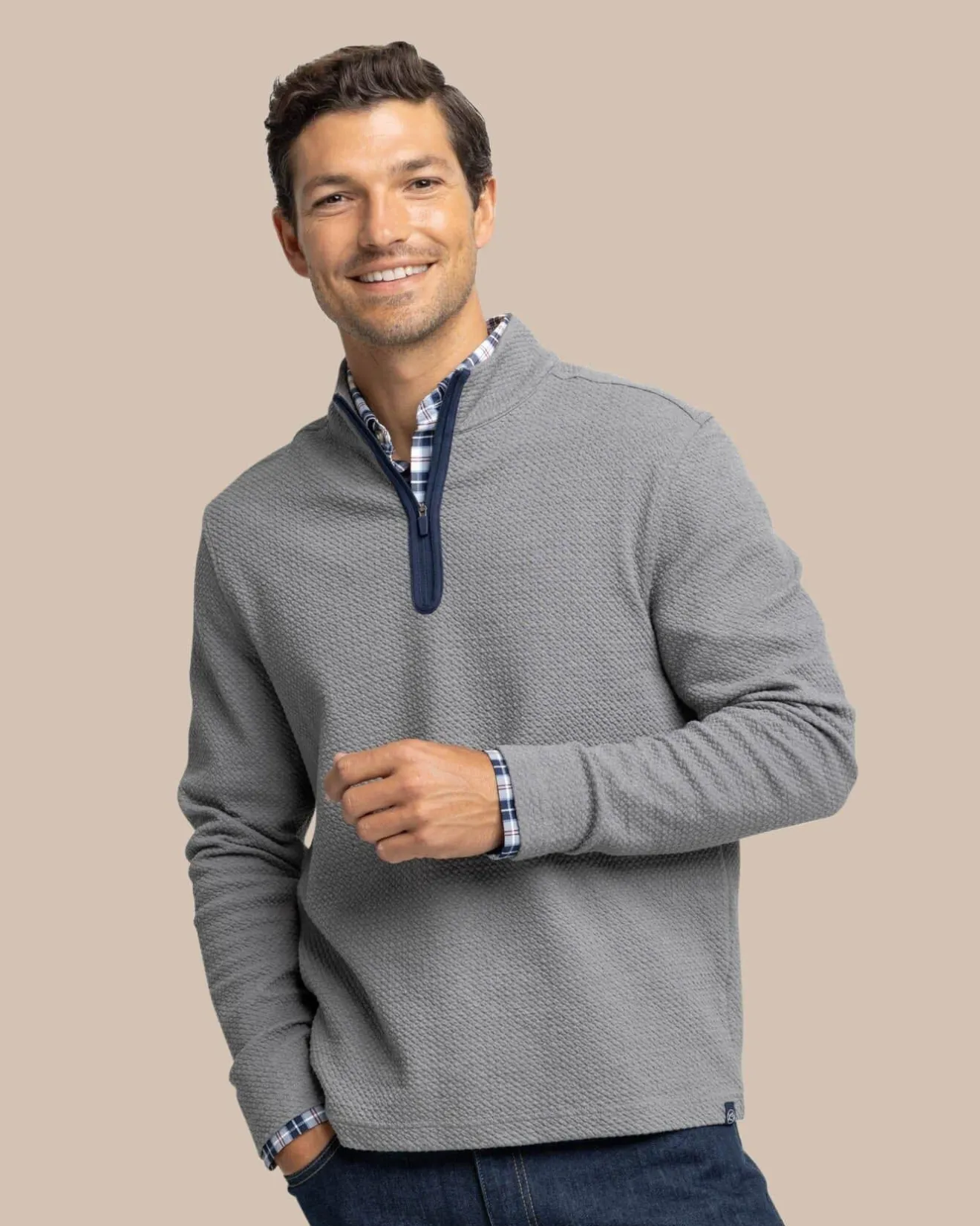 Heather Outbound Quarter Zip<Southern Tide Best Sale