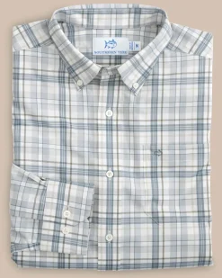 Highsmith Plaid Sport Shirt<Southern Tide Hot