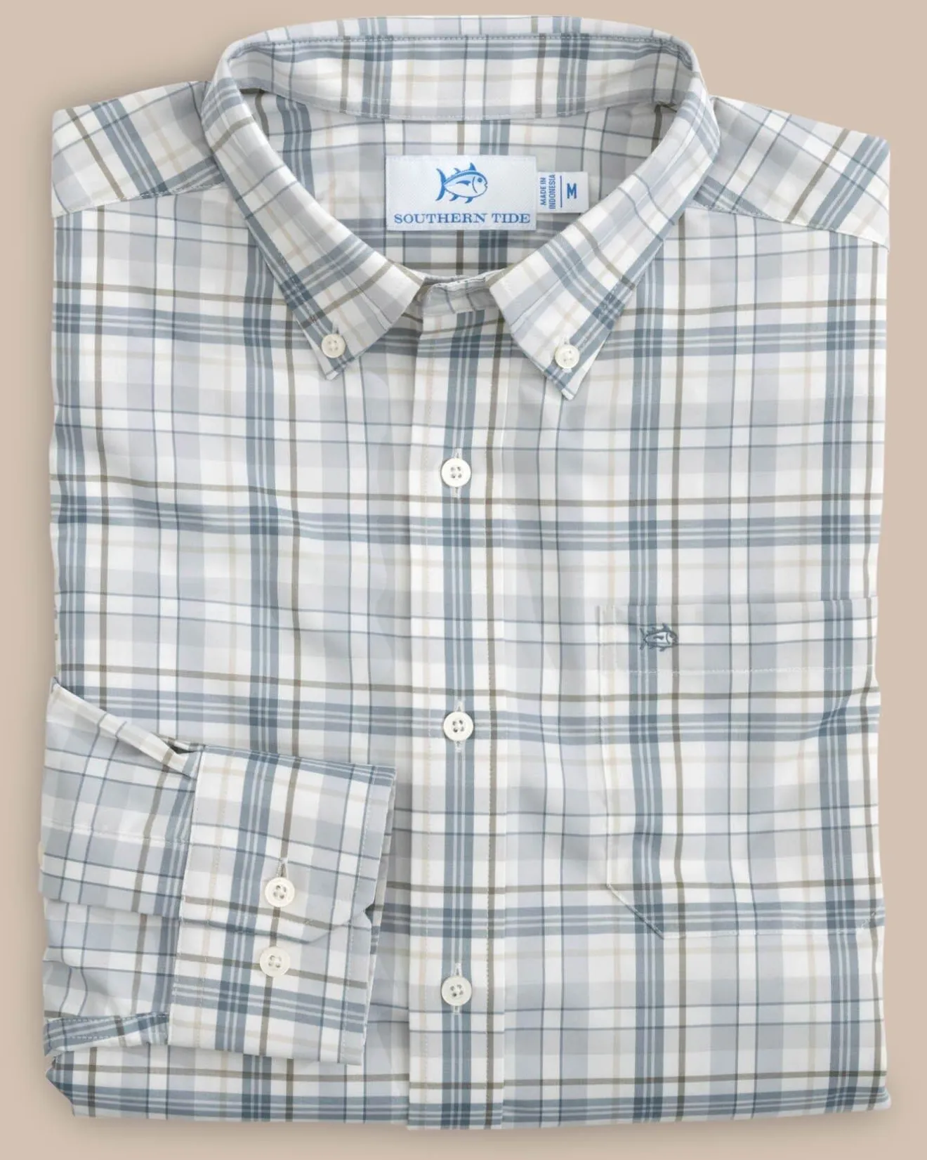 Highsmith Plaid Sport Shirt<Southern Tide Hot