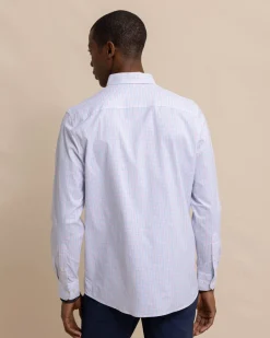 Intercoastal Falls Park Plaid Long Sleeve Sport Shirt<Southern Tide Clearance