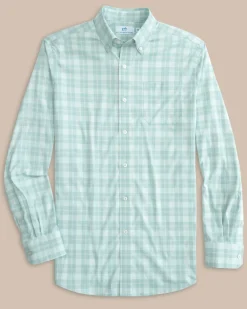 Intercoastal Primrose Plaid Long Sleeve Sport Shirt<Southern Tide Online