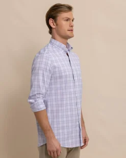 Intercoastal Primrose Plaid Long Sleeve Sport Shirt<Southern Tide Online
