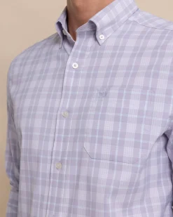 Intercoastal Primrose Plaid Long Sleeve Sport Shirt<Southern Tide Online